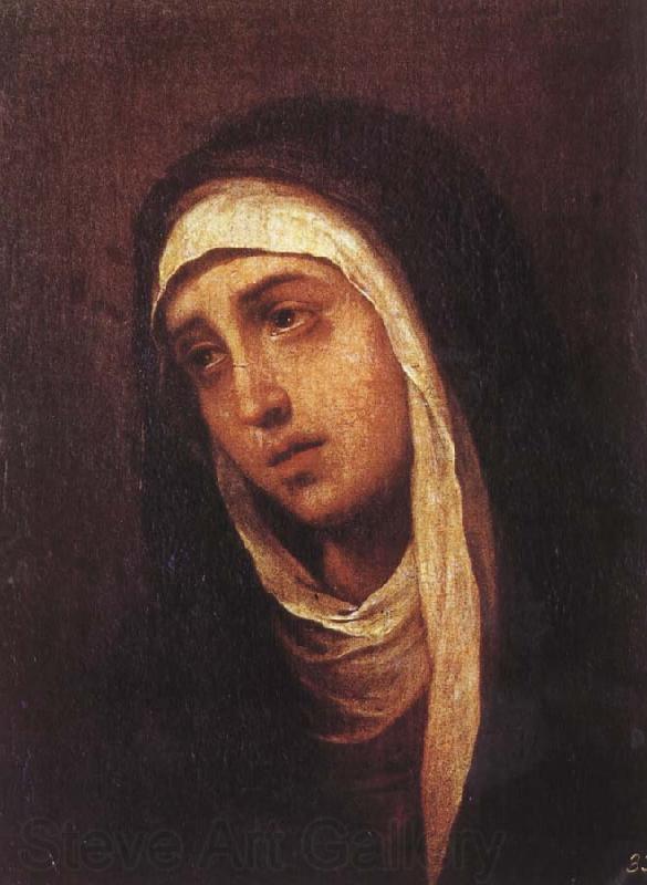 Bartolome Esteban Murillo Our Lady of grief Norge oil painting art